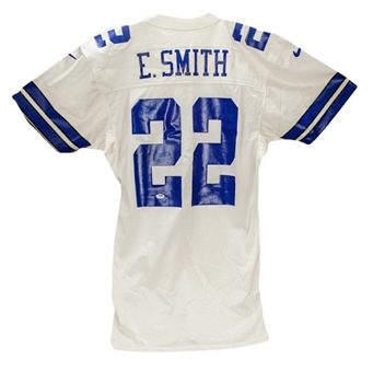 Emmitt Smith Game Issued Signed Dallas Cowboys Jersey